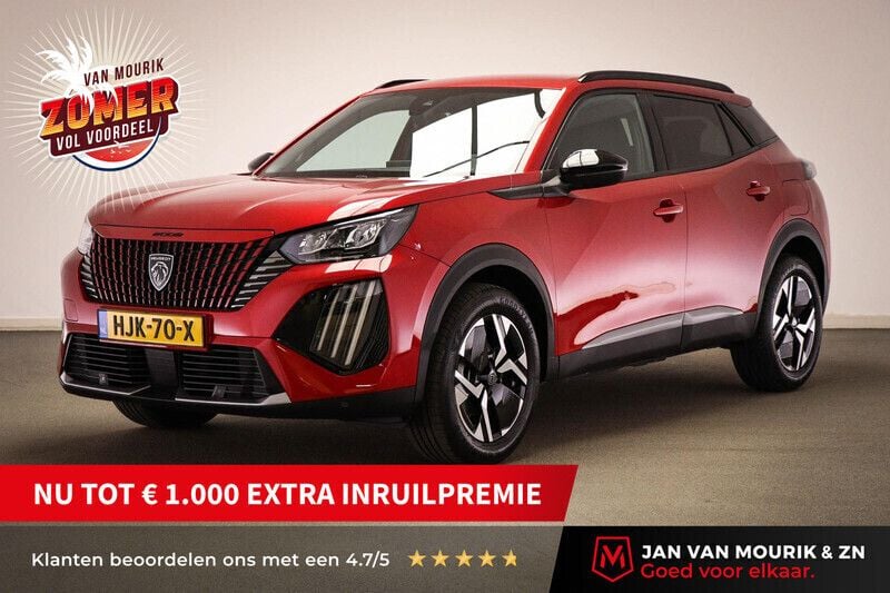 Rood Gebruikt 2024 Peugeot 2008 Allure SUV | € 26.695 (Eerlijke prijs) - Afbeelding 1/4
