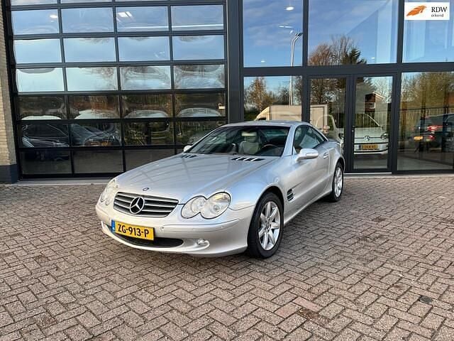 Grijs Gebruikt 2002 Mercedes SL500 Cabriolet | € 16.950 (Super prijs) - Afbeelding 1/4