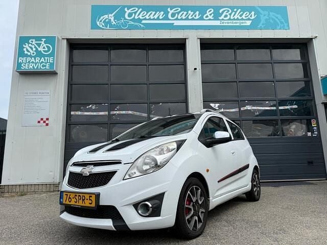 Wit Gebruikt 2011 Chevrolet Spark LS Hatchback | € 2.450 (Duur) - Afbeelding 1/4