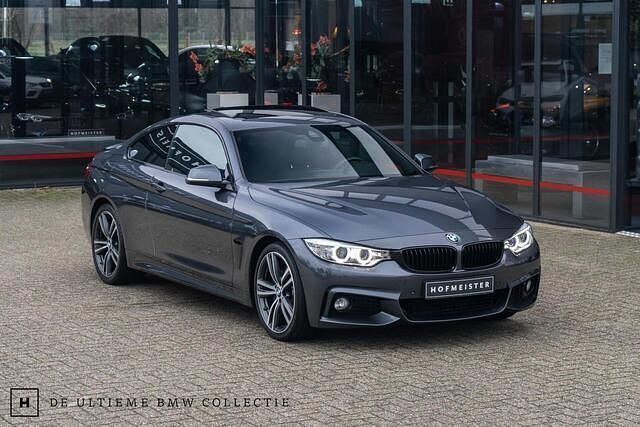 Grijs Occasion 2017 BMW 420 M Sport Coupé | € 23.950 (Eerlijke prijs) - Afbeelding 1/4