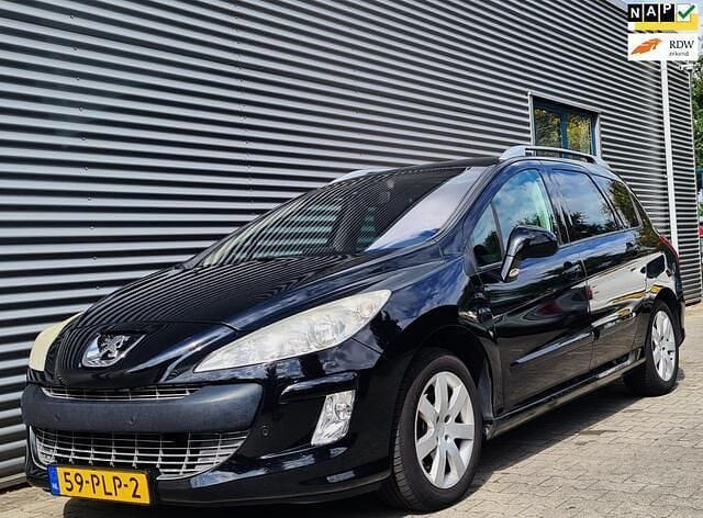 Zwart Gebruikt 2011 Peugeot 308 Stationwagen | € 2.295 (Eerlijke prijs) - Afbeelding 1/4