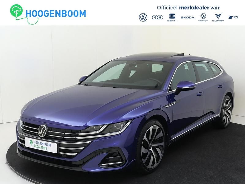 Blauw Gebruikt 2021 VW Arteon Business+ Stationwagen | € 32.950 (Eerlijke prijs) - Afbeelding 1/3