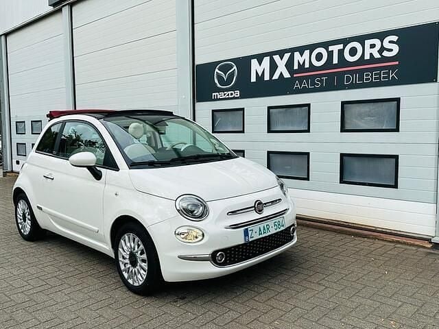 Wit Gebruikt 2021 Fiat 500C Cabriolet | € 12.990 (Goede deal) - Afbeelding 1/4