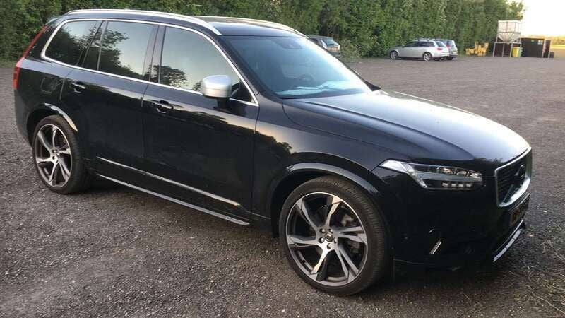 Zwart Gebruikt 2015 Volvo XC90 R-Design SUV | € 32.500 (Eerlijke prijs) - Afbeelding 1/4