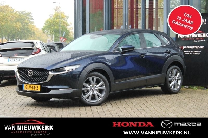 Blauw Gebruikt 2024 Mazda CX-30 Exclusive-Line SUV | € 35.900 (Iets duurder) - Afbeelding 1/4