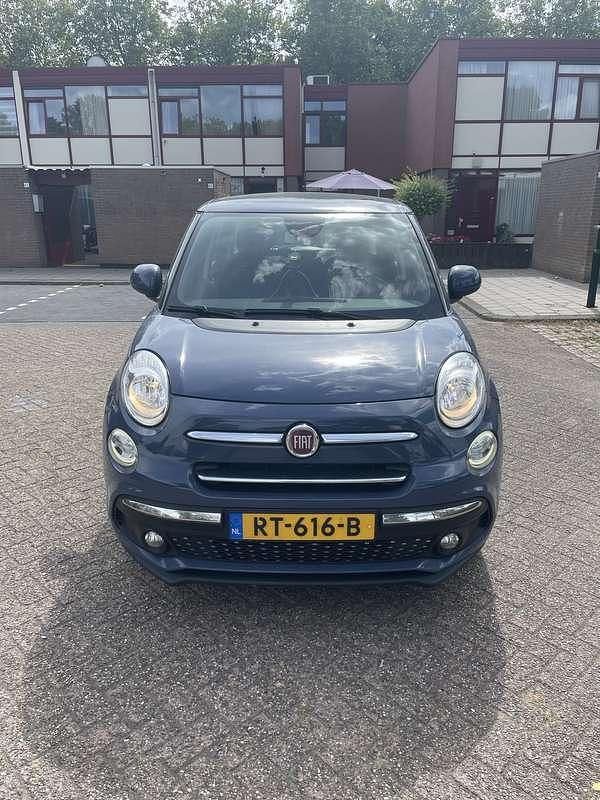 Blauw Gebruikt 2018 Fiat 500L Lounge MPV | € 5.250 - Afbeelding 1/4