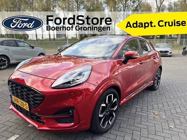 Rood Gebruikt 2020 Ford Puma Gen-E ST-Line X SUV | € 19.450 (Iets duurder) - Afbeelding 1/4