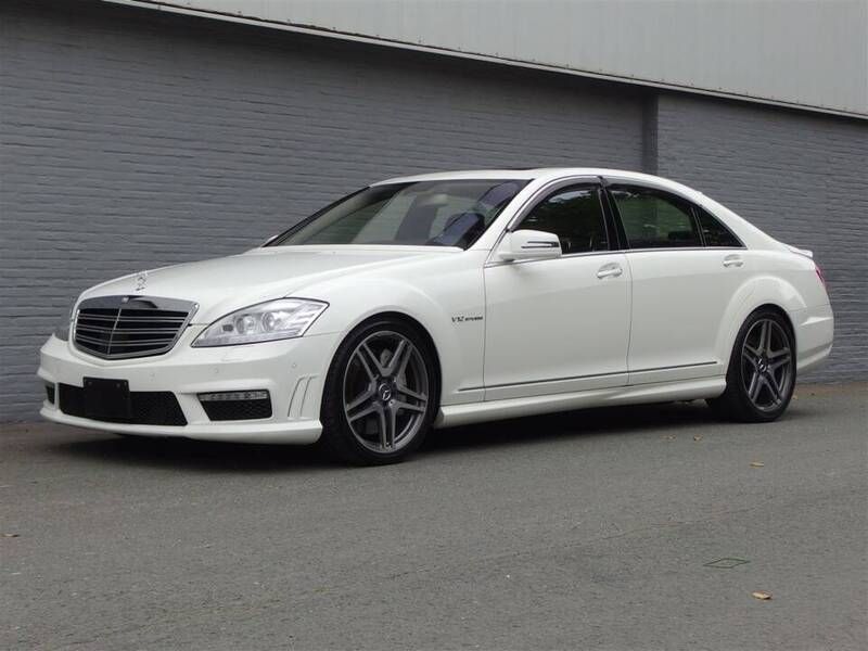 Witalabaster white ( #960 ) Gebruikt 2006 Mercedes S65 AMG AMG Sedan | € 39.900 - Afbeelding 1/4