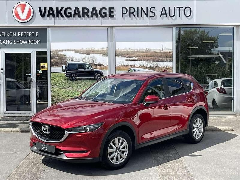 Rood Gebruikt 2018 Mazda CX-5 SUV | € 18.895 (Goede deal) - Afbeelding 1/4
