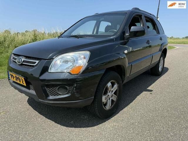 Zwart Gebruikt 2009 Kia Sportage SUV | € 4.999 (Goede deal) - Afbeelding 1/4