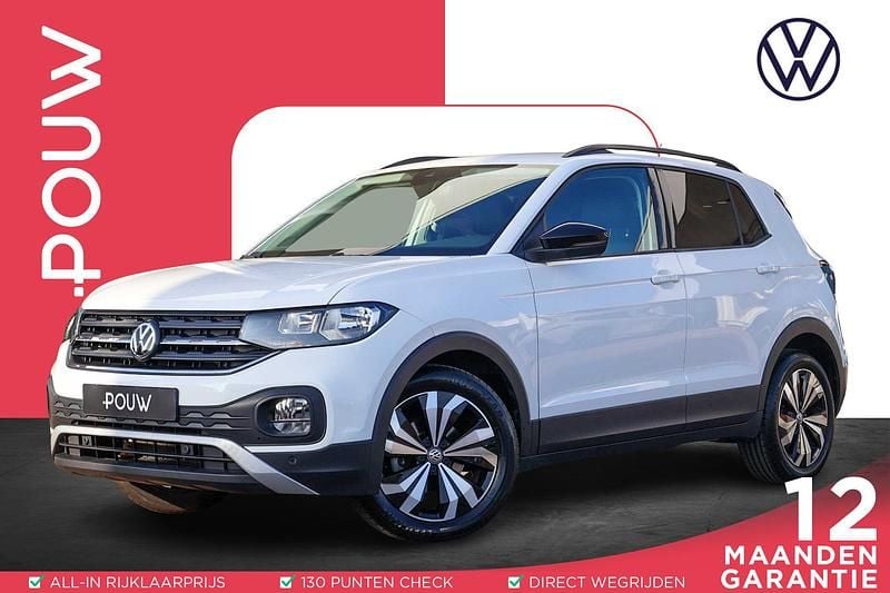 Wit Occasion 2020 VW T-Cross Life SUV | € 18.950 (Eerlijke prijs) - Afbeelding 1/4