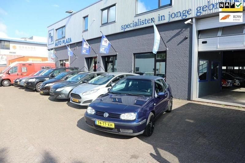 Blauw Gebruikt 2000 VW Golf Cabriolet Cabriolet | € 1.599 (Eerlijke prijs) - Afbeelding 1/4
