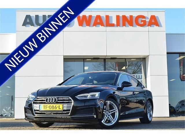 Occasion Audi A5 Sportback S-Line 190 PK (139 kW) 2018 Zwart Hatchback