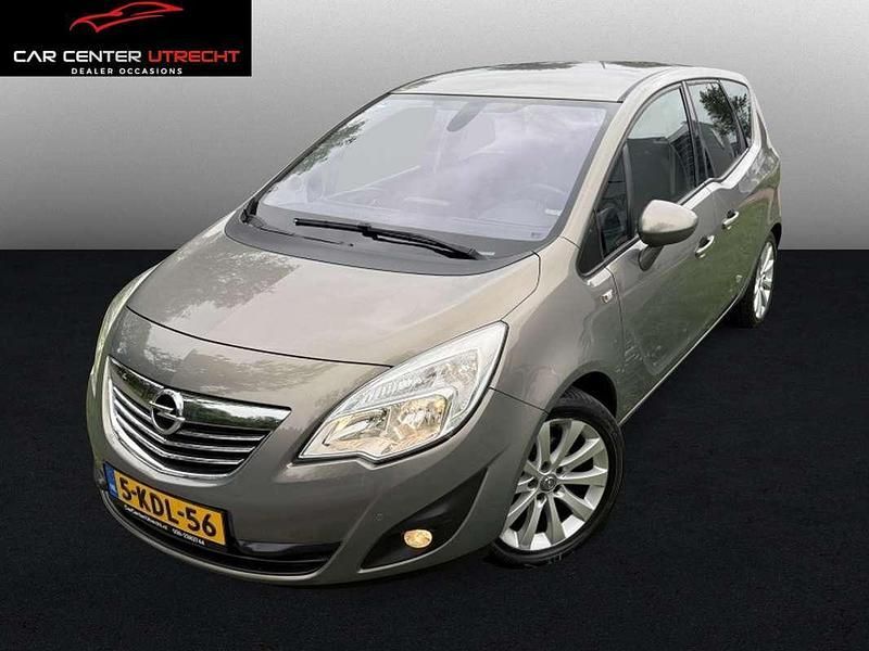Bruin, metallic lak Gebruikt 2013 Opel Meriva Cosmo MPV | € 5.950 (Iets duurder) - Afbeelding 1/4