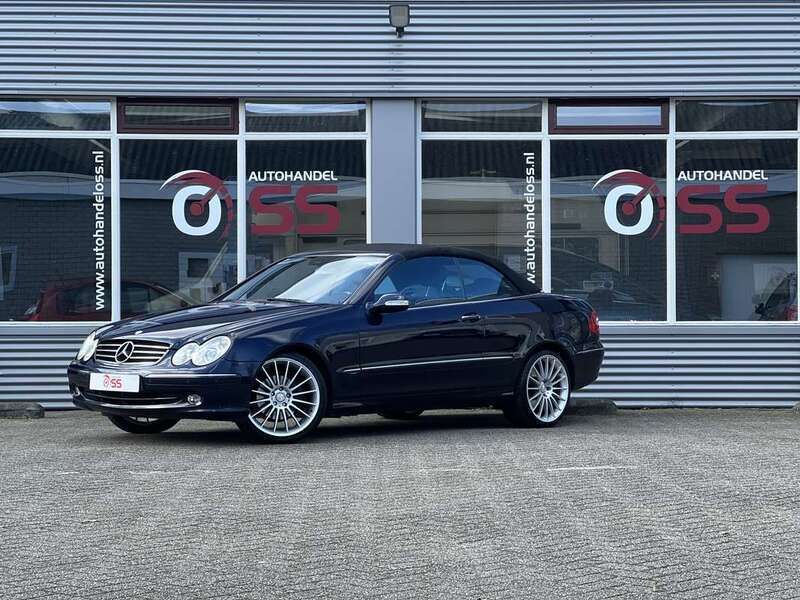 Blauw Gebruikt 2005 Mercedes CLK320 Elegance Cabriolet | € 9.499 (Eerlijke prijs) - Afbeelding 1/4