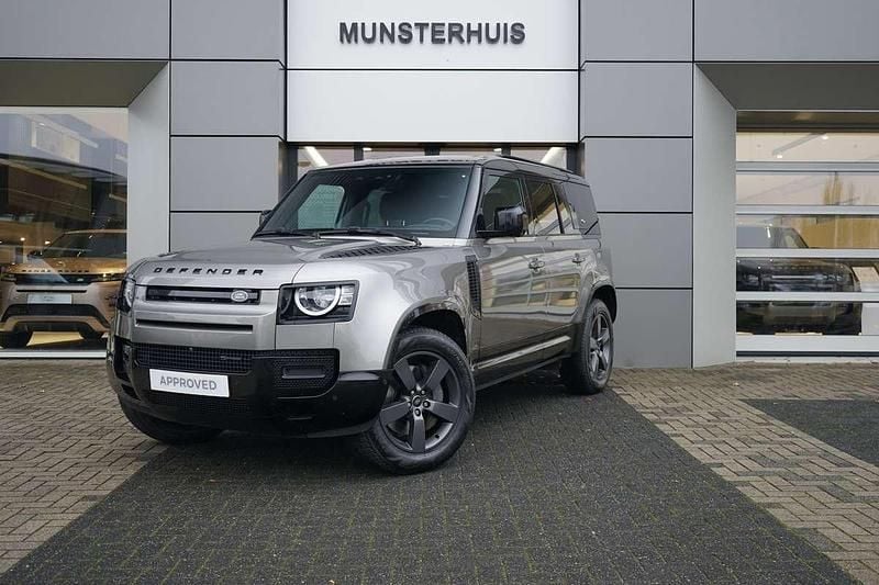 Silicon silver (grijs metallic)zwart Gebruikt 2022 Land Rover Defender Dynamic SUV | € 69.450 (Goede deal) - Afbeelding 1/4