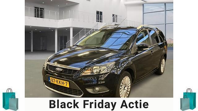 Zwart Gebruikt 2010 Ford Focus Limited Stationwagen | € 2.295 (Eerlijke prijs) - Afbeelding 1/4