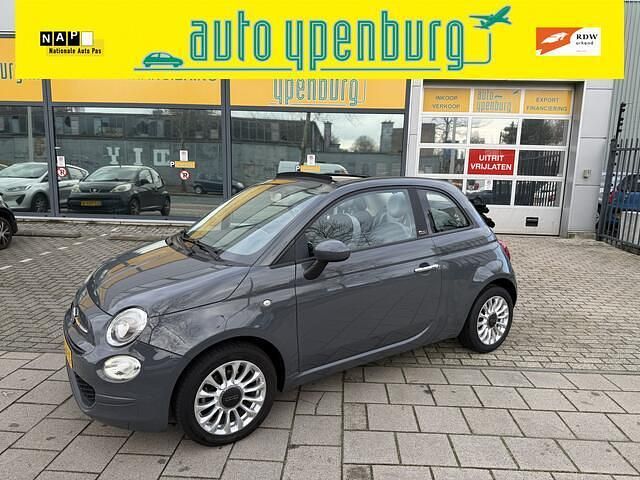Grijs Occasion 2016 Fiat 500C Pop Star Cabriolet | € 9.950 (Eerlijke prijs) - Afbeelding 1/4