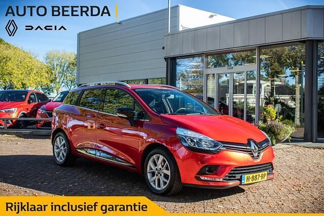 Rood Gebruikt 2020 Renault Clio GrandTour LIMITED Stationwagen | € 11.950 (Eerlijke prijs) - Afbeelding 1/4
