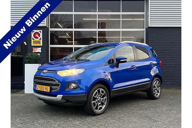 Blauw Gebruikt 2015 Ford Ecosport Titanium SUV | € 7.995 (Eerlijke prijs) - Afbeelding 1/4