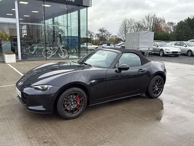 Zwart Gebruikt 2025 Mazda MX5 Homura-Line Cabriolet | € 29.500 (Super prijs) - Afbeelding 1/4