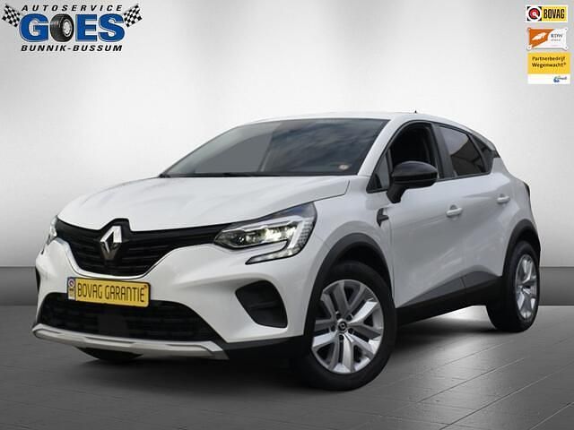 Wit (metallic) Occasion 2021 Renault Captur Intens SUV | € 18.940 (Super prijs) - Afbeelding 1/4