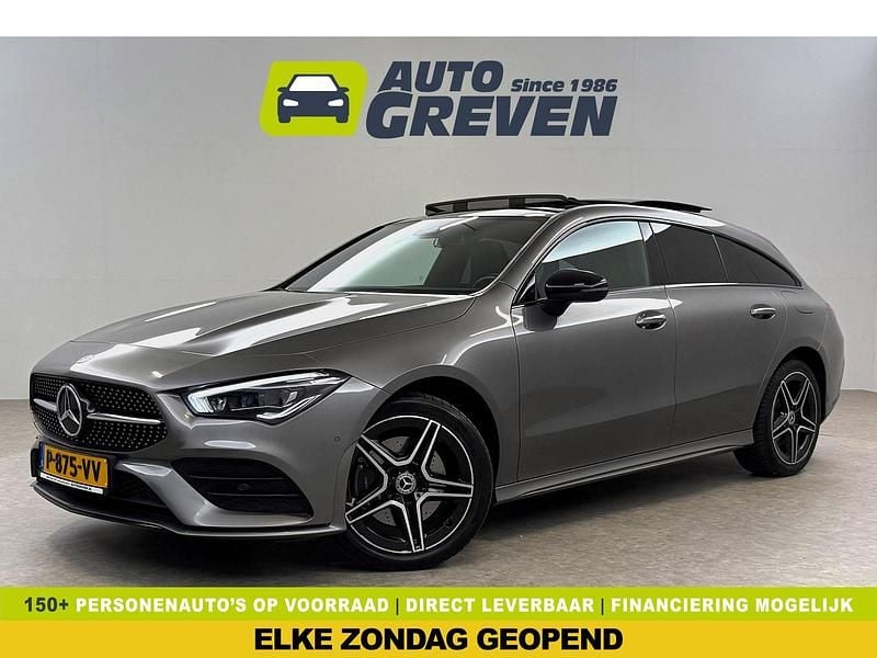 Grijs Gebruikt 2022 Mercedes CLA250 Shooting Brake AMG Stationwagen | € 27.900 (Eerlijke prijs) - Afbeelding 1/4