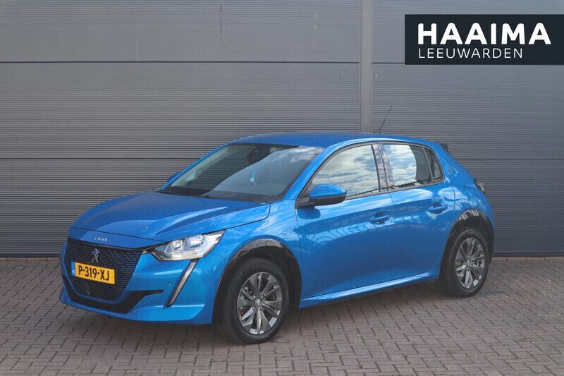 Blauw Gebruikt 2020 Peugeot e-208 Allure Hatchback | € 15.945 (Goede deal) - Afbeelding 1/4