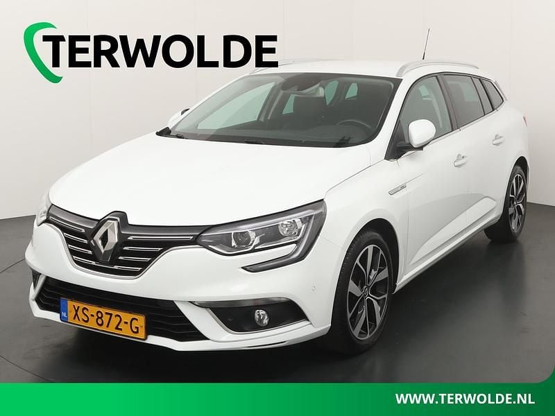 Wit Gebruikt 2019 Renault Mégane GrandTour Bose Edition Stationwagen | € 13.840 (Eerlijke prijs) - Afbeelding 1/4