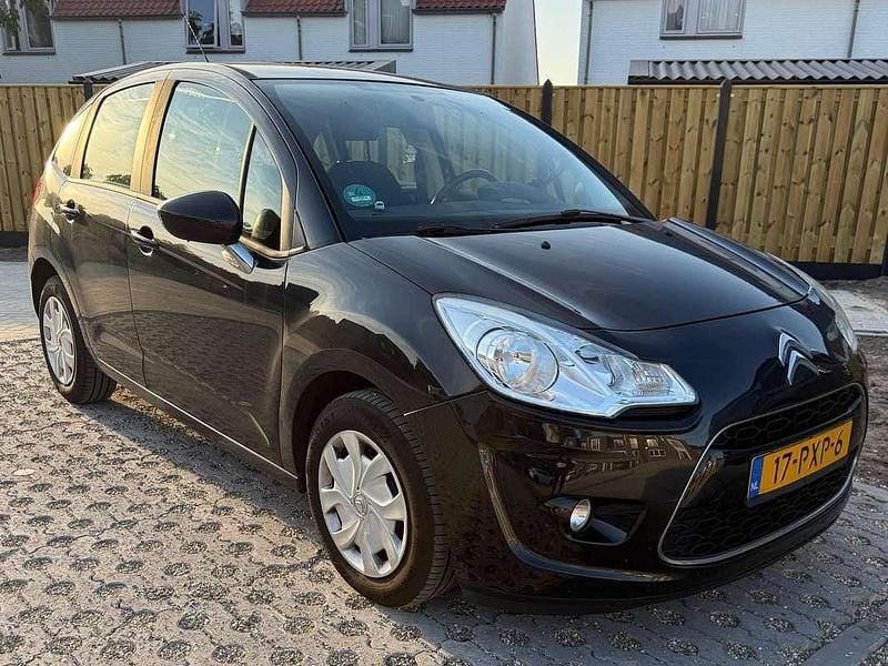 Zwart Gebruikt 2011 Citroën C3 Dynamique Hatchback | € 2.999 (Eerlijke prijs) - Afbeelding 1/4