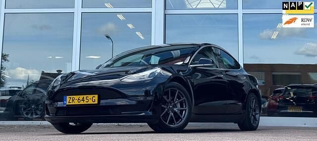 Zwart Gebruikt 2019 Tesla Model 3 Long Range AWD Sedan | € 19.994 (Eerlijke prijs) - Afbeelding 1/3