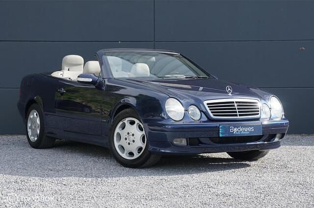 Occasion Mercedes CLK320 Elegance 218 PK (160 kW) 1999 Blauw Cabriolet