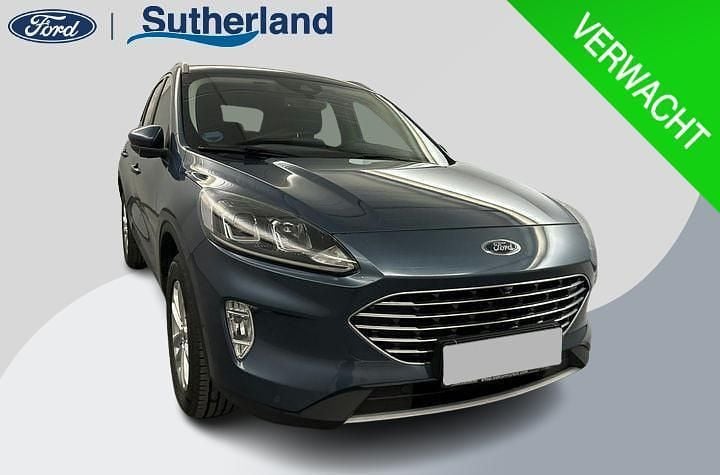 Blauw, metallic lak Gebruikt 2021 Ford Kuga Titanium X SUV | € 24.900 (Goede deal) - Afbeelding 1/4