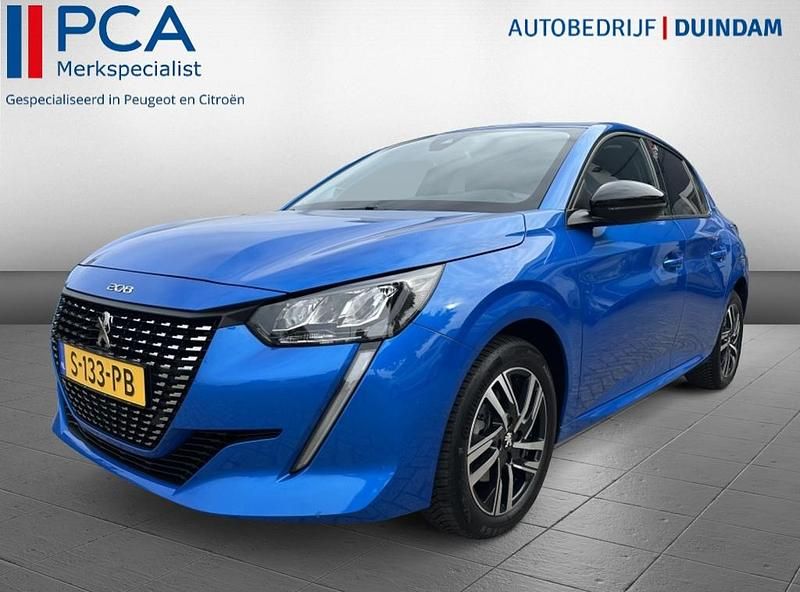 Blauw Gebruikt 2023 Peugeot 208 Allure Hatchback | € 17.750 (Eerlijke prijs) - Afbeelding 1/4