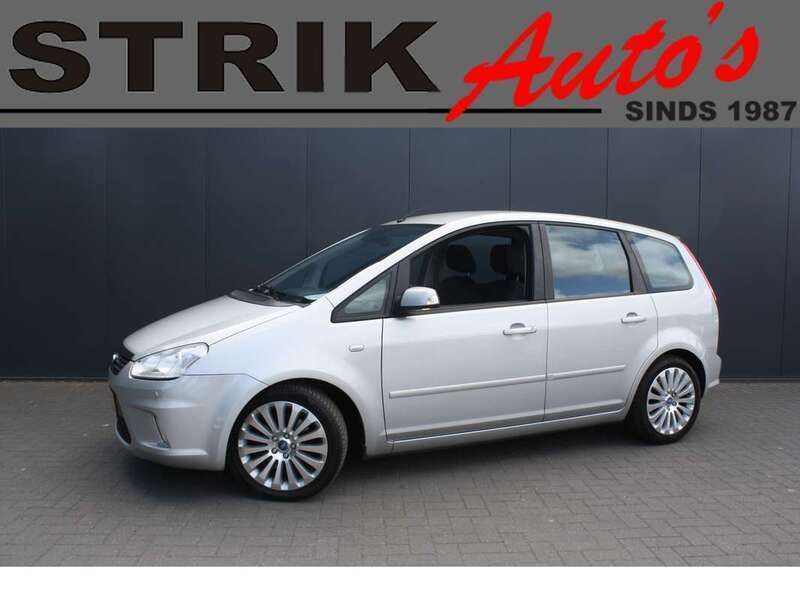 Grijs, metallic lak Gebruikt 2008 Ford C-MAX Titanium MPV | € 5.889 (Iets duurder) - Afbeelding 1/4