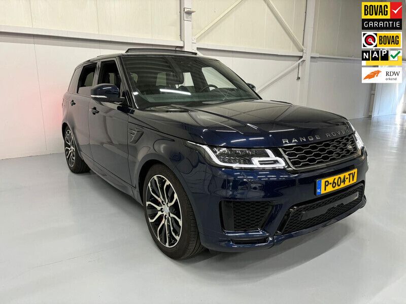 Blauw Gebruikt 2019 Land Rover Range Rover Sport Autobiography Dynamic SUV | € 74.950 - Afbeelding 1/4
