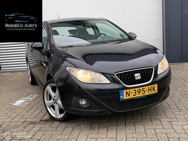 Zwart Occasion 2009 Seat Ibiza SC Reference Hatchback | € 3.450 (Goede deal) - Afbeelding 1/4