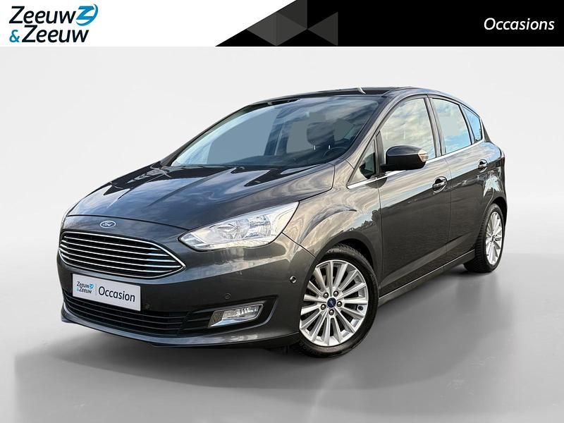 Grijs Occasion 2017 Ford C-MAX Titanium MPV | € 8.750 (Eerlijke prijs) - Afbeelding 1/4