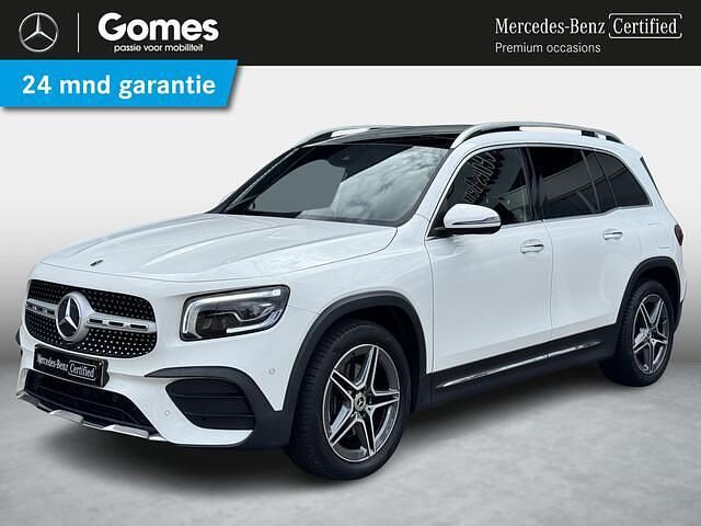 Wit Gebruikt 2021 Mercedes GLB200 Premium Plus SUV | € 40.950 (Goede deal) - Afbeelding 1/4