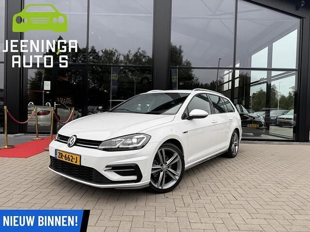 Wit Gebruikt 2019 VW Golf VII Highline Hatchback | € 15.900 (Super prijs) - Afbeelding 1/4