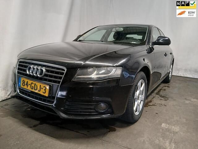 Zwart Gebruikt 2008 Audi A4 Business Sedan | € 2.995 - Afbeelding 1/4