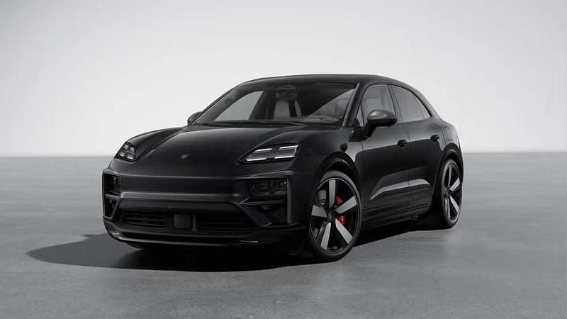 Zwart Nieuw 2025 Porsche Macan Turbo SUV | € 155.900 (Goede deal) - Afbeelding 1/4