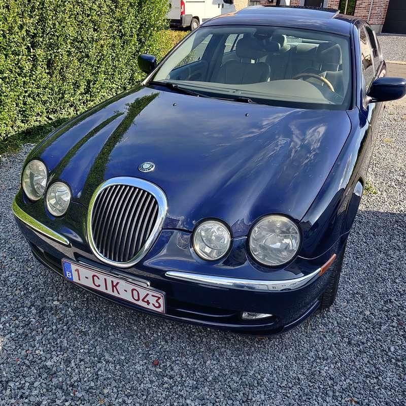 Blauw Gebruikt 2000 Jaguar S-Type Executive Sedan | € 1.750 (Eerlijke prijs) - Afbeelding 1/4