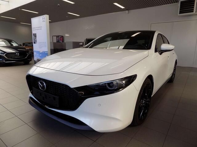 Wit Gebruikt 2019 Mazda 3 Luxury Hatchback | € 19.950 (Goede deal) - Afbeelding 1/4