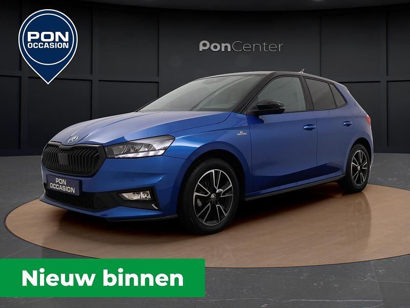 Blauw Occasion 2025 Skoda Fabia Monte Carlo Hatchback | € 22.850 (Eerlijke prijs) - Afbeelding 1/3