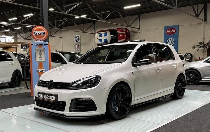 Wit Gebruikt 2010 VW Golf VI R Hatchback | € 16.999 (Eerlijke prijs) - Afbeelding 1/4