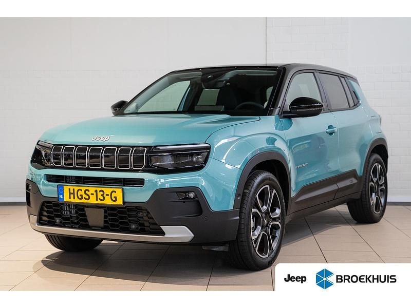 Blauw Nieuw 2025 Jeep Avenger Summit SUV | € 32.445 (Super prijs) - Afbeelding 1/4