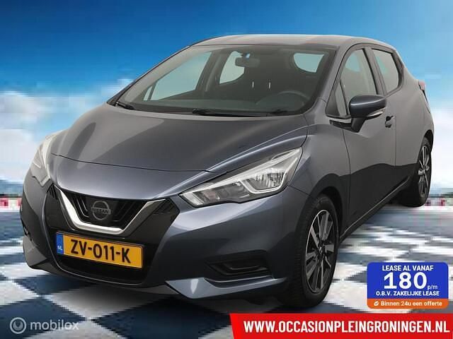 Grijs Gebruikt 2019 Nissan Micra N-Connecta Hatchback | € 9.950 (Eerlijke prijs) - Afbeelding 1/4