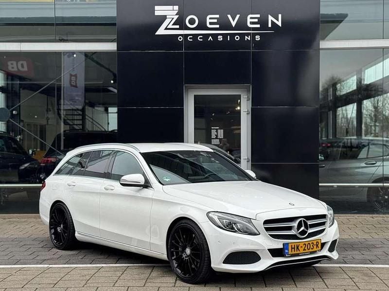 Occasion Mercedes C350e Edition 211 PK (155 kW) 2015 Wit Stationwagen