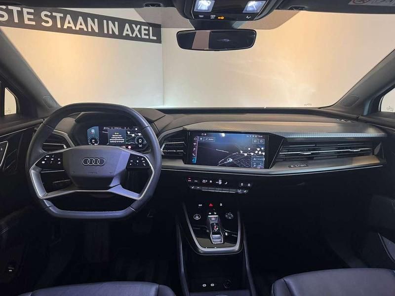 Occasion Audi Q4 Sportback e-tron S-Line 150 kW (204 PK) 2022 Zwart SUV